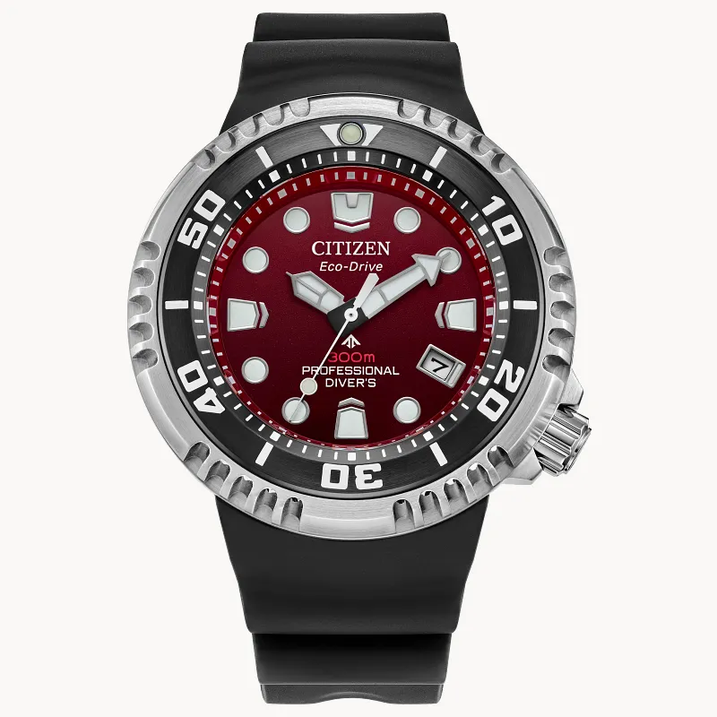 Promaster Dive E365 Red Dial BENEBiOL™ PU Strap BN1024-01Z | CITIZEN Promaster Dive E365 Red Dial BENEBiOL™ PU Strap BN1024-01Z | CITIZEN